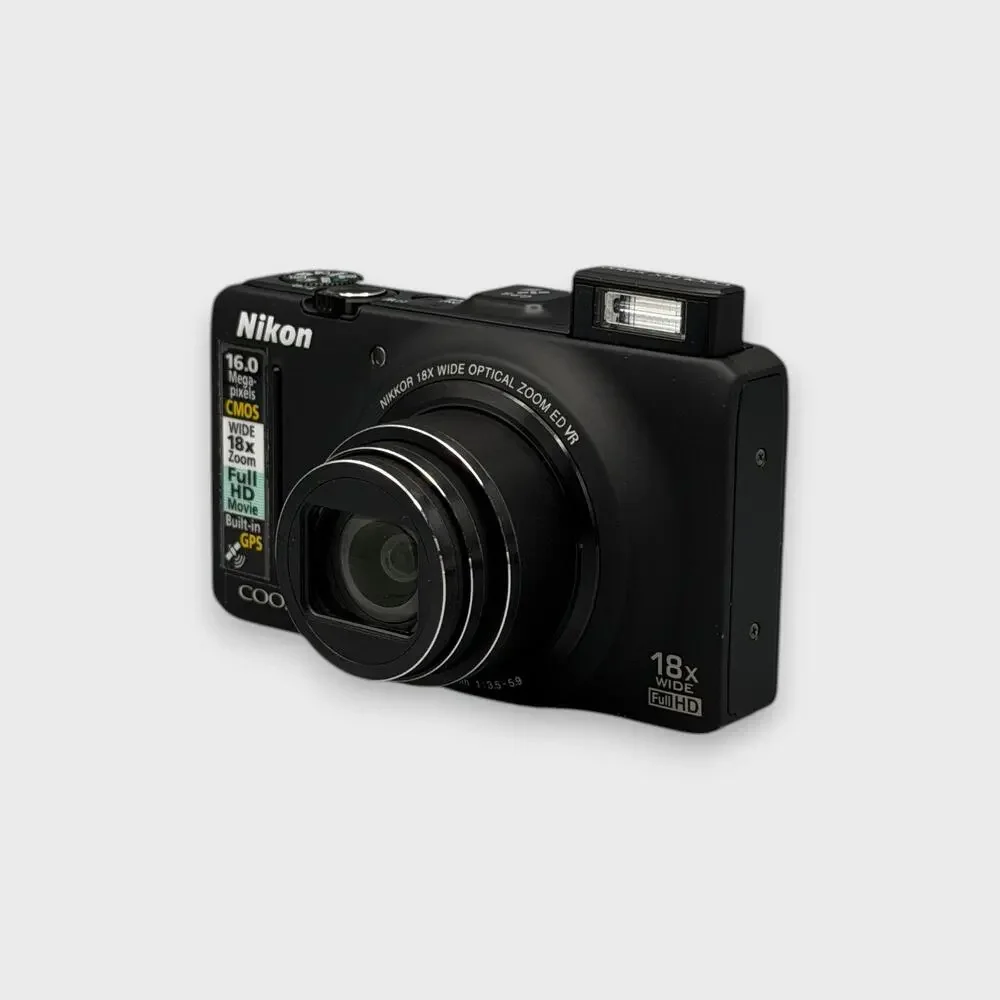 Nikon Coolpix S9300 Digital Camera | 16MP | Black